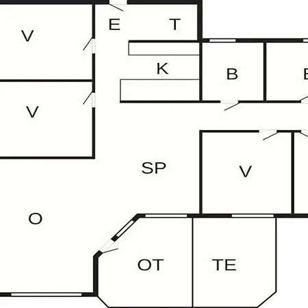 Dom wakacyjny 10 Person In *