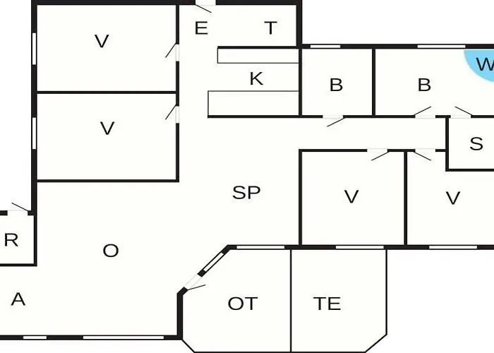 Casa de Férias 10 Person In *